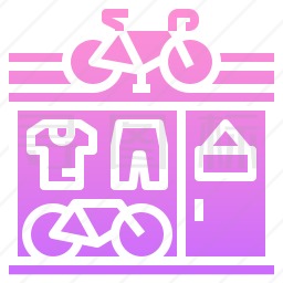 自行车店图标