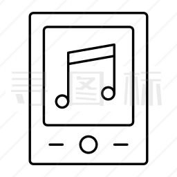 MP3播放器图标