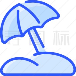 阳伞图标