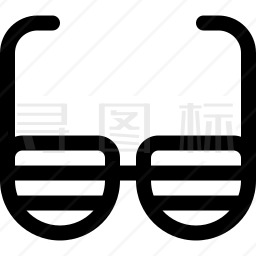 派对眼镜图标