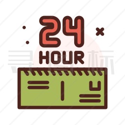 24小时图标