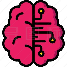 人类的大脑图标