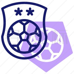 足球徽章图标