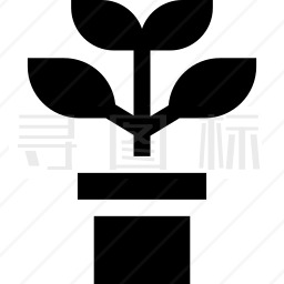 盆栽植物图标