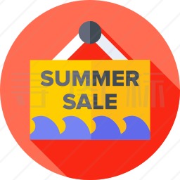夏季销售图标