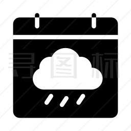 下雨天图标