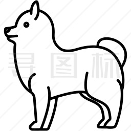 博美犬图标