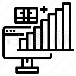 增长图标