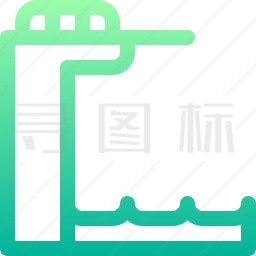 跳水板图标