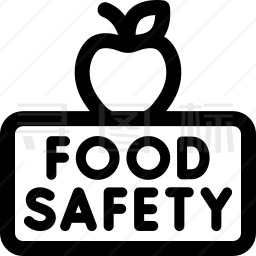 食品安全标志矢量图图片