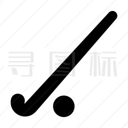 曲棍球棒图标