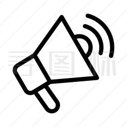 扩音器图标