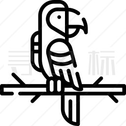 金刚鹦鹉图标