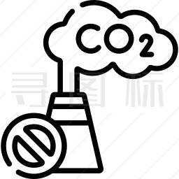 零排放图标