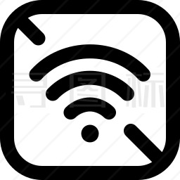 没有WiFi图标