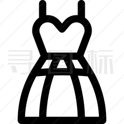 婚纱礼服图标