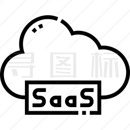 SaaS（软件即服务）图标