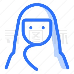 穆斯林女人图标