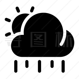 下雨图标