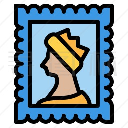 邮政邮票图标