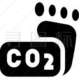 碳足迹图标
