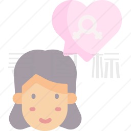 女同性恋图标