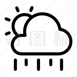 下雨图标