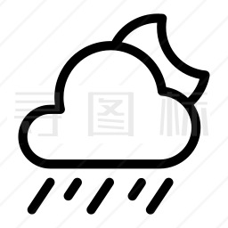 雨图标