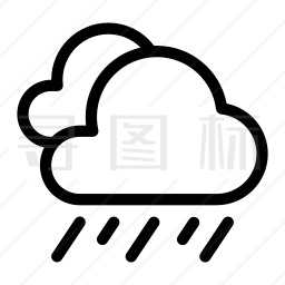 雨图标