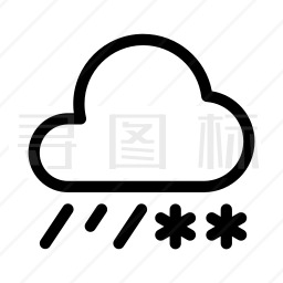 雨图标