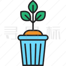 盆栽植物图标