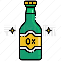 非酒精啤酒图标