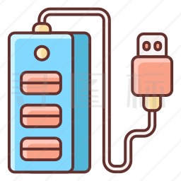 USB集线器图标