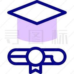 学位帽图标