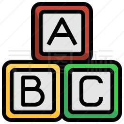 abc块图标