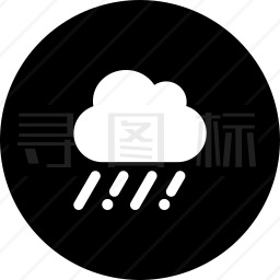 冰雹图标