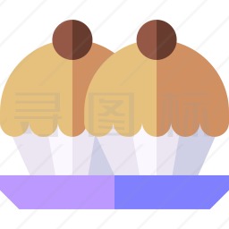 纸杯蛋糕图标