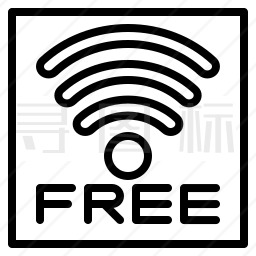 免费WiFi图标