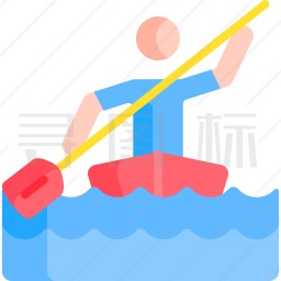 皮划艇图标