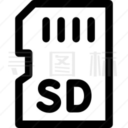 SD卡图标