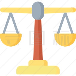 法律尺度图标