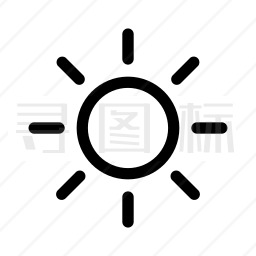 太阳图标