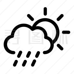 雨图标