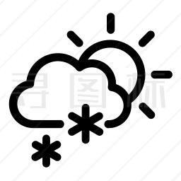 下雪图标