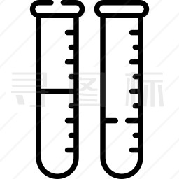 试管图标