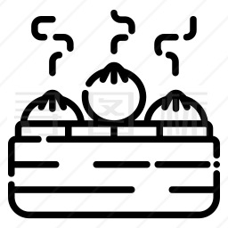 包子表情符号emoji图片