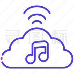 音乐云图标