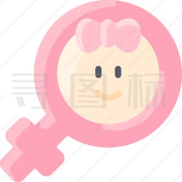 女孩图标