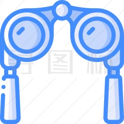 双筒望远镜图标