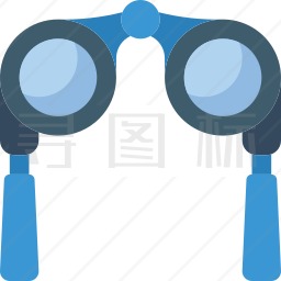 双筒望远镜图标